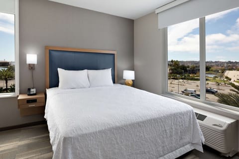 Suite, 1 King Bed, View (Water View) | Desk, blackout drapes, soundproofing, iron/ironing board