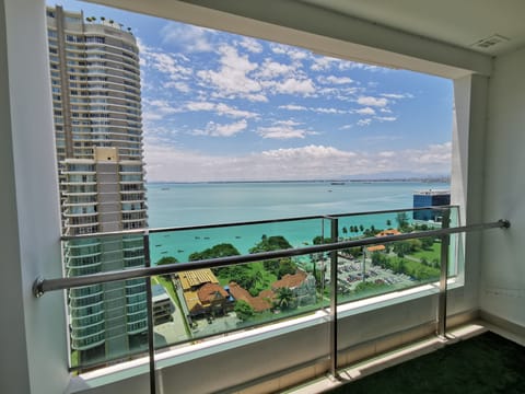 Executive Suite, 3 Bedrooms, Sea View | Balcony view