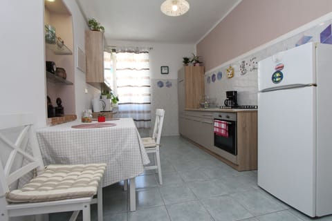 Apartment, 1 Bedroom | Private kitchen | Fridge, electric kettle, toaster, freezer