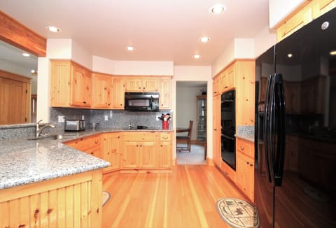 READY TO COOK-IN KITCHEN WITH POTS, PANS, DISHES, SILVERWARE, ETC