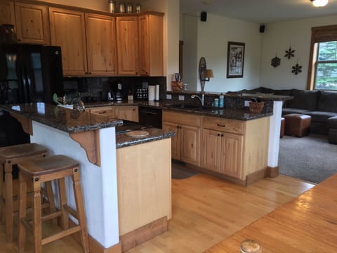 Kitchen with updated appliances