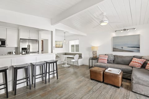 downstairs living/kitchen/dining area