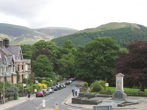 Latrigg from sitting room window | Brundholme, Keswick