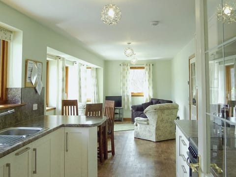 Open plan living/dining room/kitchen | Island Bay View, Sallachy, nr. Dornie