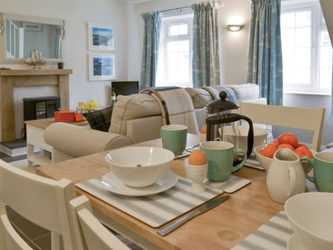 Cosy living and dining room | Teal Cottage, Instow, near Bideford