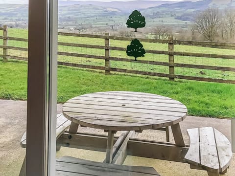 Terrace | Pen Y Bryn Apartment, Manordeilo, near Llandeilo