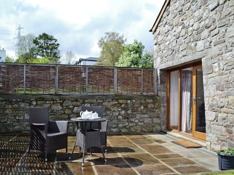 Peaceful sitting-out-area | Little Barn, Govilon, near Abergavenny