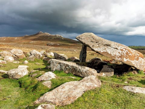 Standing stone, St Davids Head