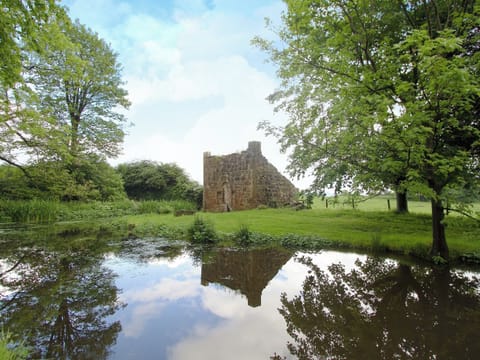 Take a stroll around the castle grounds | Tullibole Castle Longhouse, Crook of Devon