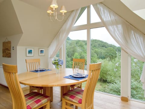 Stunning views from the dining area | Carness West, North Ballachulish, Glencoe