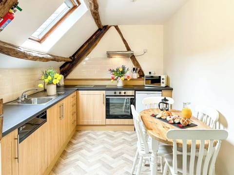 Kitchen area | Kite 2 - Cwm Chwefru Cottages, Newbridge-on-Wye, near Builth Wells
