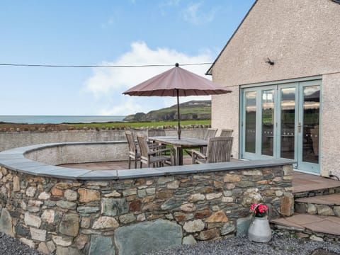 Patio | Stack View Cottage - Anglesey Seaviews, Penrhos Feilw, near Trearddur Bay