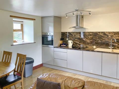 Open plan living space | The Milking Parlour - Harbut Law Holiday Cottages, Alston