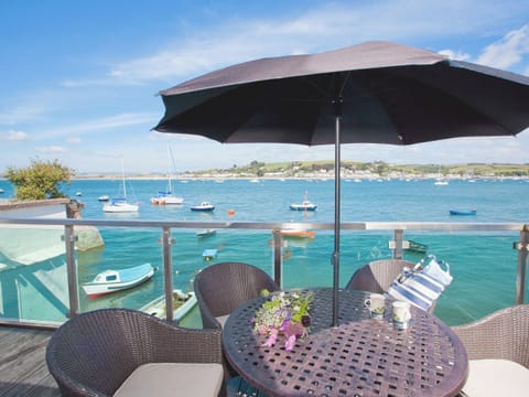 Take in the ever changing estuary views on the roof terrace | Shorewaters, Appledore, near Bideford