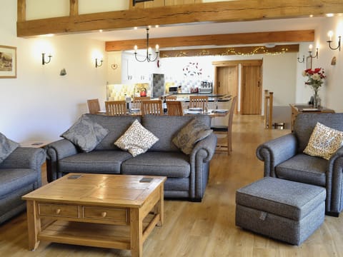 Open plan living/dining room/kitchen | Bram Cragg Barn, St. Johns-in-the-Vale, nr. Keswick