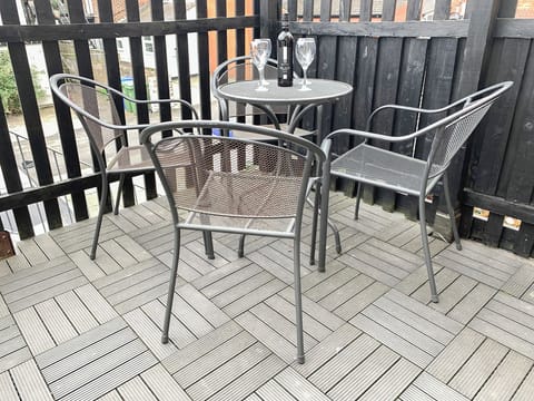 Patio | Upper Floors at The Lawns, Filey