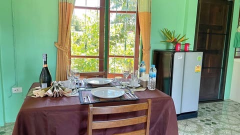 dining and working area