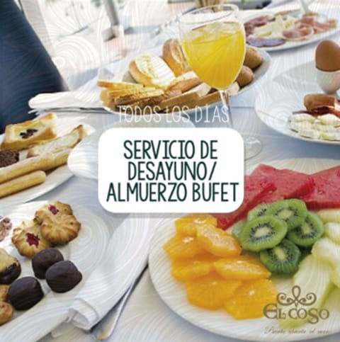 Daily cooked-to-order breakfast (EUR 12 per person)