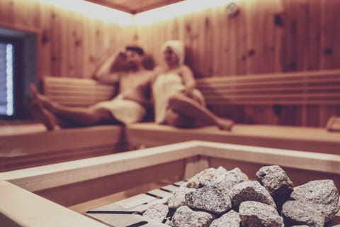 Sauna, massages