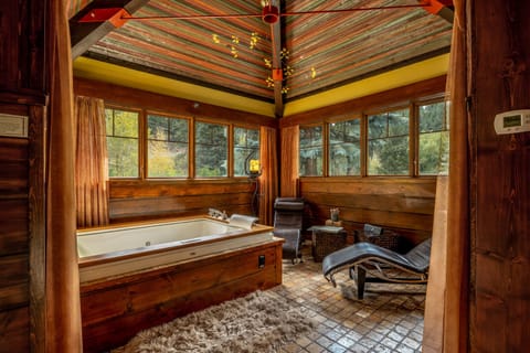 Luxury Tree House, Ensuite (TreeHouse, Non Pet-Friendly) | Private spa tub