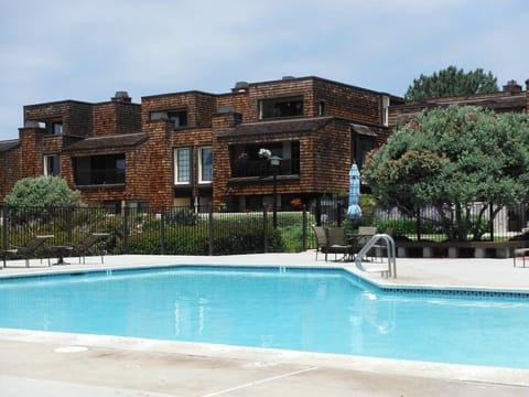 The pools & jacuzzi are heated year round!