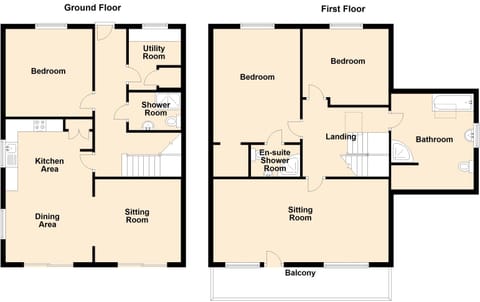 Niwl Y Mor - floorplan