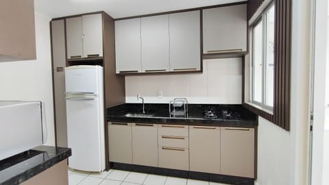 Apartment 103 | Private kitchen | Fridge, microwave, blender, cookware/dishes/utensils