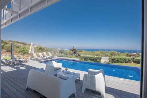 Villa Chloe with Private Pool and panoramic sea views