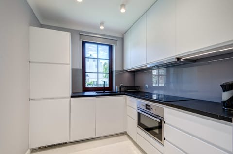 Comfort Apartment, 1 Bedroom (4 people) | Private kitchen | Full-size fridge, microwave, oven, stovetop