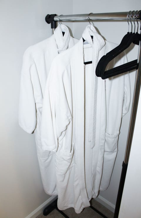 Twin bedroom includes spa robes