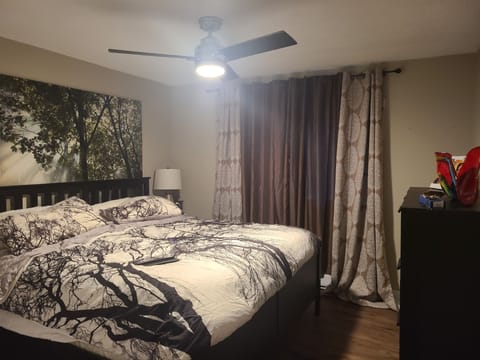 Basic Room, 1 King Bed, Non Smoking | Iron/ironing board, free WiFi, bed sheets