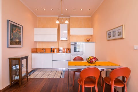 Apartment, 2 Bedrooms, Sea View | Private kitchen | Fridge, oven, stovetop, dishwasher