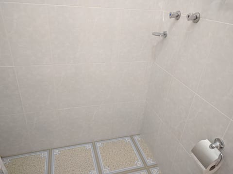 Traditional Apartment, 2 Bedrooms | Bathroom | Combined shower/tub, hair dryer, towels