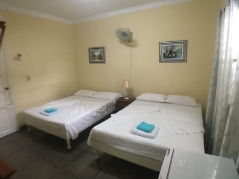 Superior Double Room, Multiple Beds | Minibar, laptop workspace, iron/ironing board, bed sheets