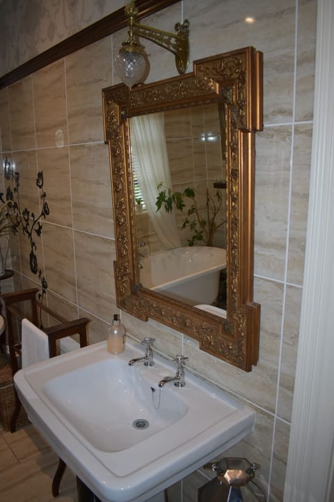 Double Room, Private Bathroom (Room 2) | Bathroom | Shower, hair dryer, bathrobes, towels