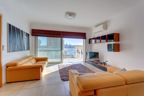 Apartment, 1 Bedroom | Living area | TV
