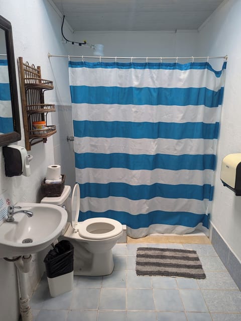 Family Room, Multiple Beds, Accessible, Non Smoking | Bathroom | Shower, towels, soap, toilet paper