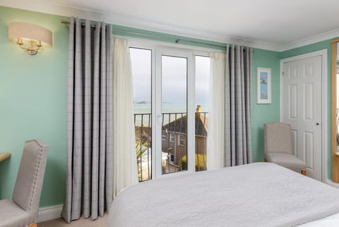 Superior Sea View Double Room | Premium bedding, pillowtop beds, individually decorated