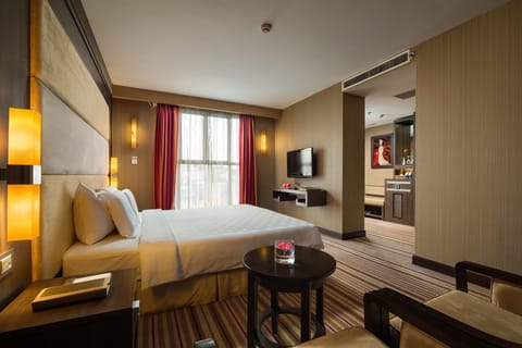 Premium Executive Double or Twin Room, City View | View from room