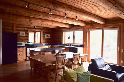 Great Room with attached kitchen.
