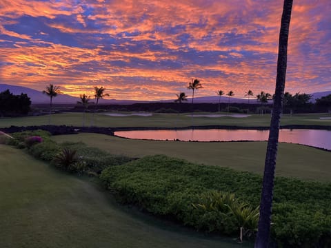 Sunrise from bedroom window