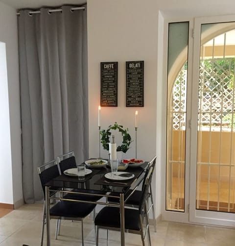 Dining area in the kitchen