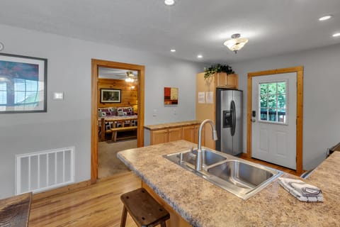 Kitchen looking into Master Bedroom Main level