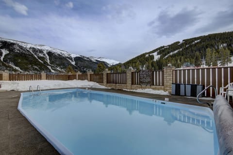 outdoor heated pool