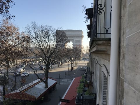 View from the balcony