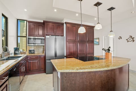 Modern island kitchen