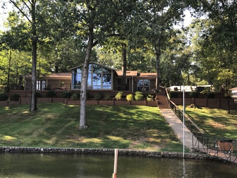 House view from Lake