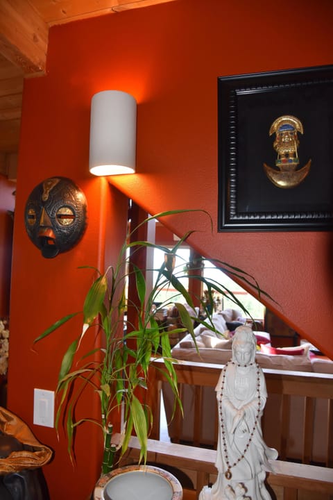 Tumi from Peru, African mask, Guanyin (China)