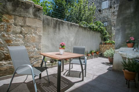 Double Room, Terrace (A1) | Outdoor dining