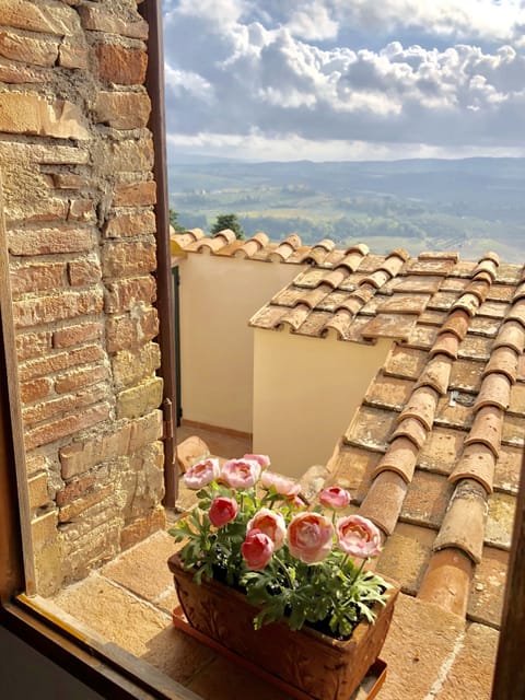 View over Tuscany from queen bedroom on main floor